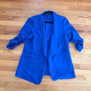 Royal Blue Fitted Blazer - XL